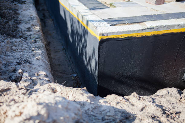 Professional Interior Drainage System technician working in New Boston, OH